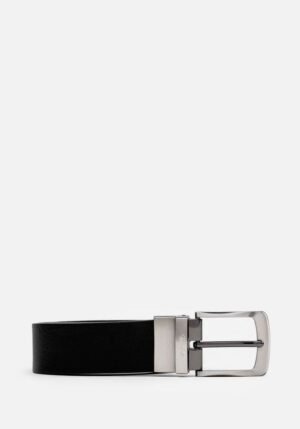 CORREA REVERSIBLE DE CUERO LISO