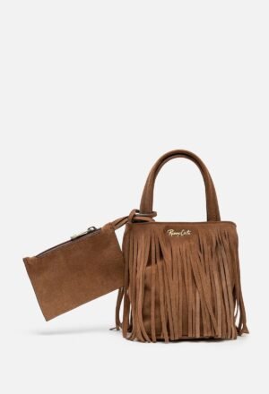 CARTERA DE GAMUZA FLECOS MINI