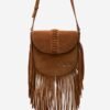 BANDOLERA DE GAMUZA FLECOS BOHO